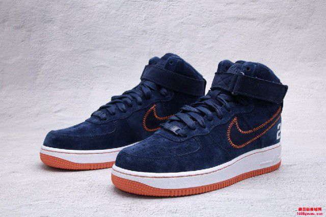 德瑞克·基特Derek Jeter x Nike Air Force1 深蓝2号球衣 A