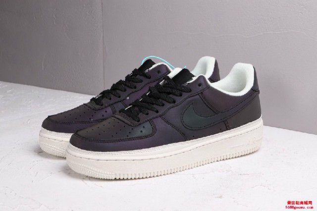 变色龙反光 耐克 Nike Air Force 1 Low 07 DEMON空军一号 低帮运动板