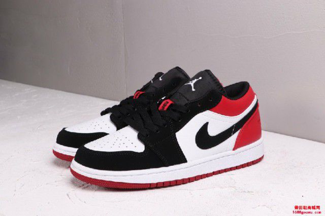  AIR JORDAN 1 LOW AJ1 乔一低帮 黑脚趾质感 553558116